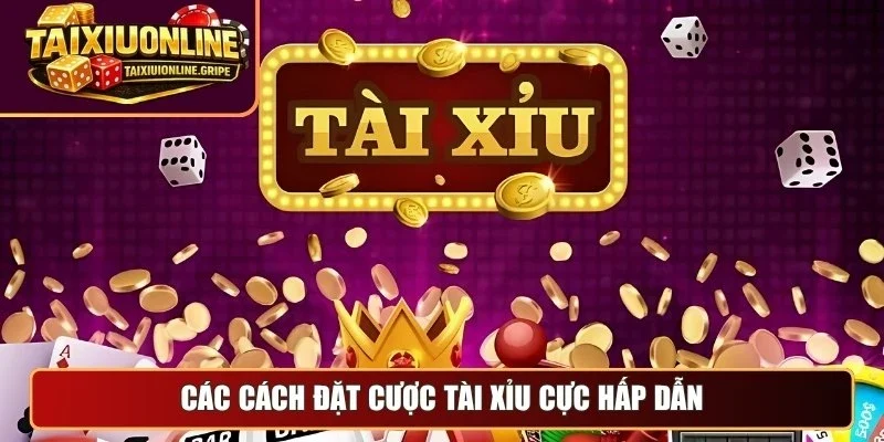 Các cách đặt cược tài xỉu cực hấp dẫn Các cách đặt cược tài xỉu cực hấp dẫn
