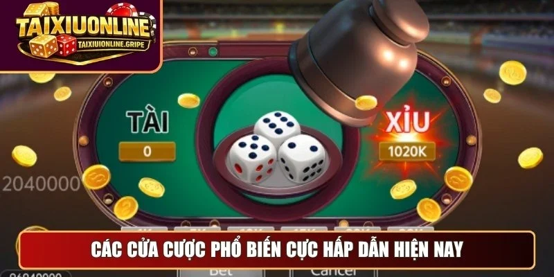 Các cửa cược phổ biến cực hấp dẫn hiện nay Các cửa cược phổ biến cực hấp dẫn hiện nay