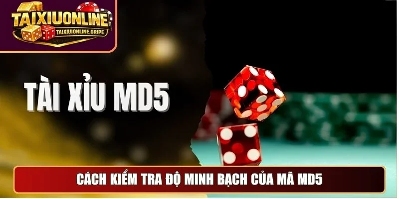 Cách kiểm tra độ minh bạch của mã MD5 Cách kiểm tra độ minh bạch của mã MD5