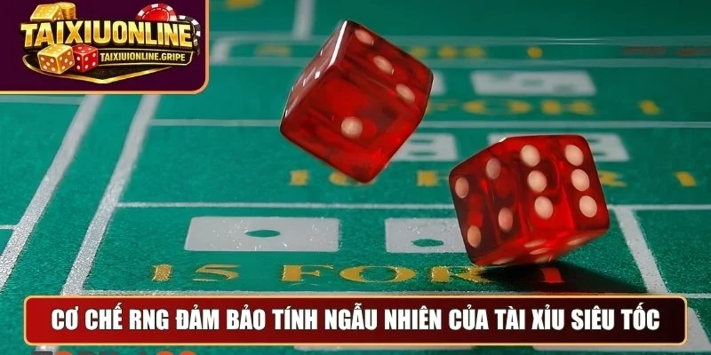 Cơ chế RNG đảm bảo tính ngẫu nhiên của tài xỉu siêu tốc Cơ chế RNG đảm bảo tính ngẫu nhiên của tài xỉu siêu tốc