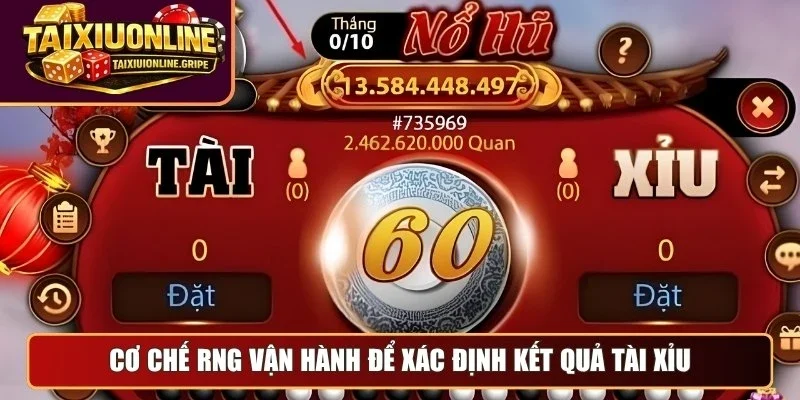 Cơ chế RNG vận hành để xác định kết quả tài xỉu Cơ chế RNG vận hành để xác định kết quả tài xỉu