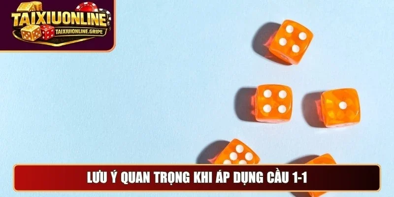 Lưu ý quan trọng khi áp dụng cầu 1-1 Lưu ý quan trọng khi áp dụng cầu 1-1