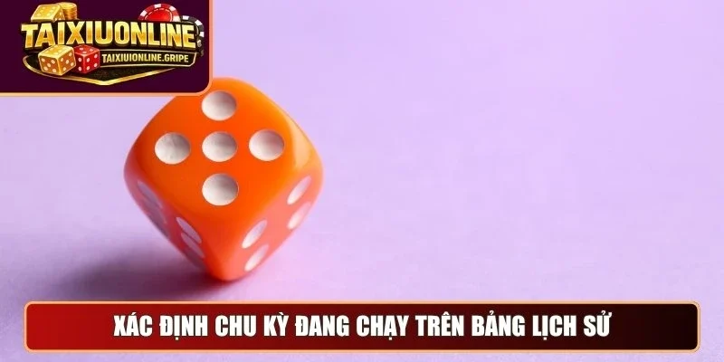 Xác định chu kỳ đang chạy trên bảng lịch sử