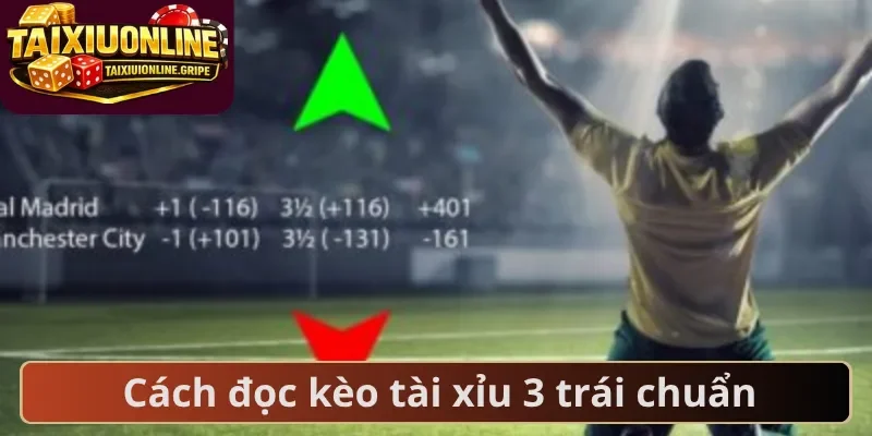 Cách đọc kèo tài xỉu 3 trái chuẩn Cách đọc kèo tài xỉu 3 trái chuẩn