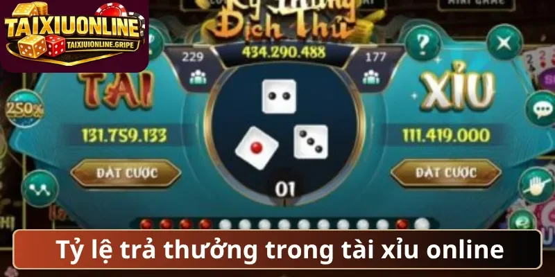 Tỷ lệ trả thưởng trong tài xỉu online Tỷ lệ trả thưởng trong tài xỉu online